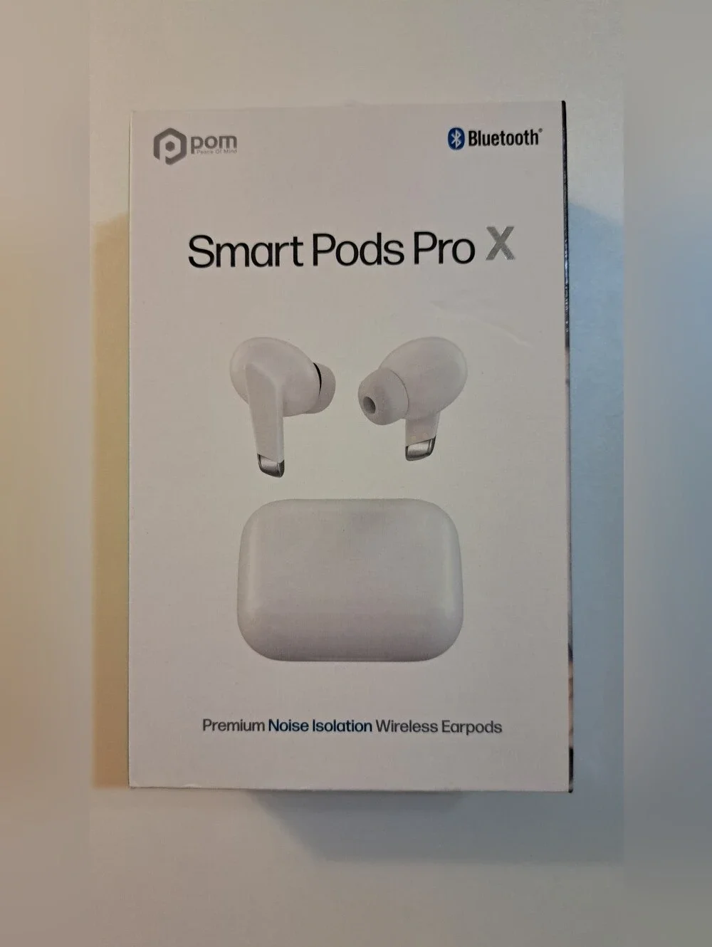Smart Pods Pro X Wireless Earbuds - White by